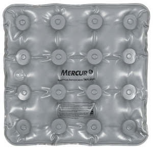 Conforto Ativo – Almofada Inflável Antiescaras Mercur Quadrada 45cm