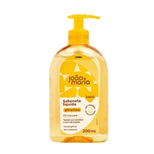 Sabonete Líquido Glicerina João e Maria Bebê – 200 ml