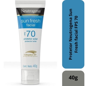 Protetor Neutrogena Sun Fresh facial FPS 70 40g