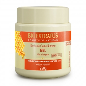 Banho de Creme Bio Extratus Mel 250g – Nutrição Profunda