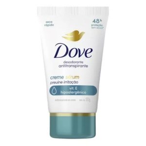 Desodorantes Creme Dove Sérum Previne Irritação 50g