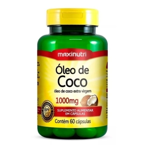 Oleo De Coco 1000mg 60 cápsulas