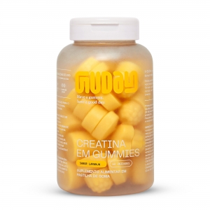 Guday Creatina Gummies Laranja 60 Gomas — Energia Sabor Laranja