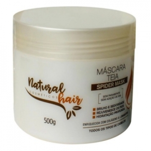 Natural Hair Spider Veil – Máscara Teia Spider Mask 500 g