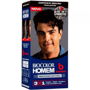 Tintura Biocolor Homem Boston Castanho Escuro