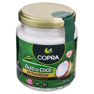 Óleo de Coco Extra Virgem 200 mL – Saúde, Beleza e Sabor Natural