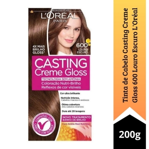 Tinta de Cabelo Casting Creme Gloss 600 Louro Escuro L\'Oréal