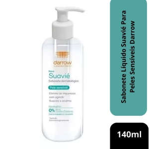 Sabonete Líquido Suavié Para Peles Sensíveis Darrow 140ml