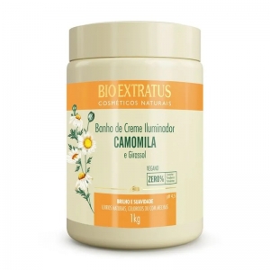 Banho de Creme Camomila Brilho Natural 1kg