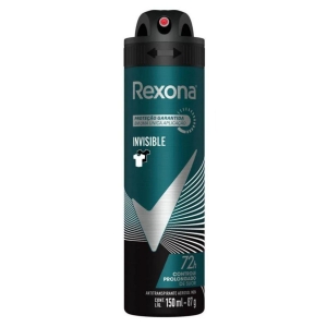 Desodorante Rexona Men Invisible Antitranspirante Aerosol 150ml