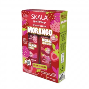Kit Skala Frutástica Morango – Shampoo + Condicionador 2×325 ml | Hidratação e Brilho Frutal