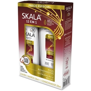 Kit Skala 12 em 1 Restaurador Especial Shampoo + Condicionador 525ml
