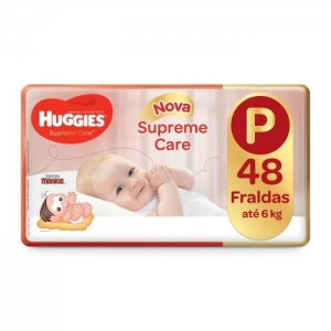Huggies Máxima Proteção Supreme Care P – 48 Unidades