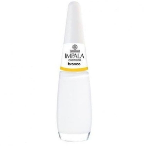 Esmalte Impala Branco Cremoso 7,5ml – Clássico e Versátil para Todas as Ocasiões