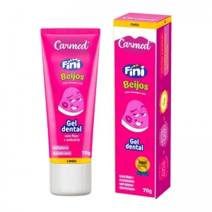 Sabor Divertido – Gel Dental Carmed Cereja 70g com Flúor Sem Açúcar