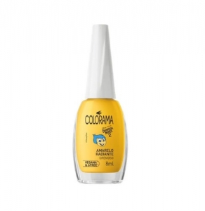 Esmalte Colorama Divertidamente Amarelo Radiante 8ml – Alegria nas Unhas
