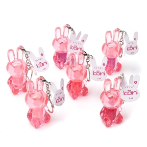 Lip Gloss Mágico Bani Vivai – 2 ml com Chaveiro Coelho