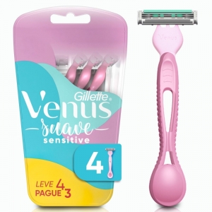 Gillette Venus Depilão Suave Sensitive Leve 4 Pague 3 Und
