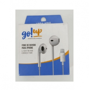 Fone de Ouvido Tipo iPhone Go!Up – Qualidade e Conforto na Sua Música