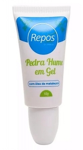Pedra Hume em Gel Repos 10g Fixação e Cuidado