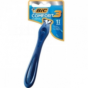Aparelho de Barbear Bic Comfort 3 Normal – Barba Suave com Precisão