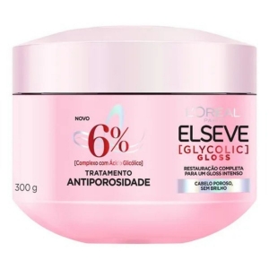 Máscara de Tratamento Capilar Elseve Glycolic Gloss 300g