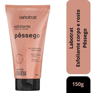 Labotrat Creme Esfoliante Facial e Corporal 150g Pêssego