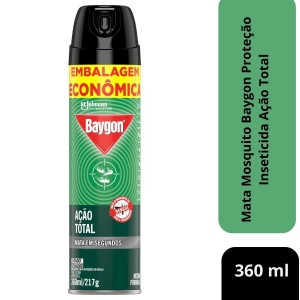 Mata Mosquito Baygon Proteção Inseticida Ação Total 360ml