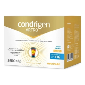 Suplem. Condrigen ARTRO Sabor Neutro com 30 Sachês Maxinutri Sabor:Sem Sabor