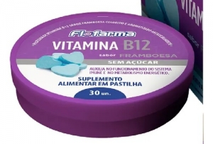 Pastilha Vitamina B12 Florestal 30 Unidades – Energia e Vitalidade