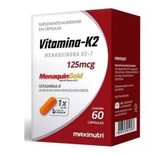 Vitamina K2 Maxinutri 125mcg 60 cápsulas