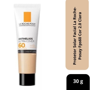 Protetor Solar Facial La Roche-Posay Fps60 Cor 2.0 Clara 30g