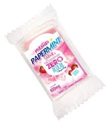 Papermint Zero Açúcar Danilla Morango 0,6g – Refrescância Instantânea