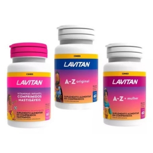 Kit Lavitan Familhao Az Original+Az Mulher+Infantil