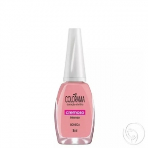 Esmalte Colorama Boneca Cremoso 8ml – Rosa Delicado e Feminino