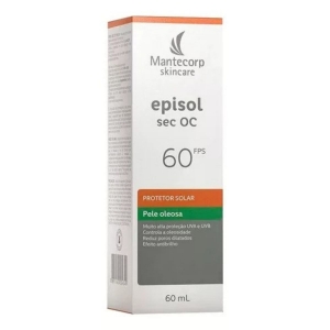 Protetor Solar Episol Sec Oc Fps 60 Pele Oleosa 60 ml
