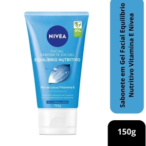 Sabonete em Gel Facial Equilíbrio Nutritivo Vitamina E Nivea