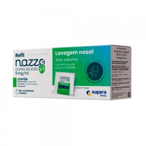 Nazzo XT Alta Volumação Nasal 15 Sachês Refil – Proteção e Higiene