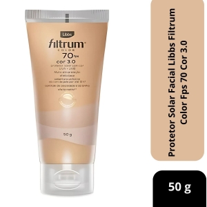 Protetor Solar Facial Libbs Filtrum Color Fps 70 Cor 3.0 50g