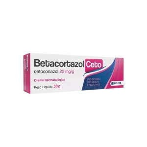 Betacortazol Ceto Creme 30 g – Cetoconazol e Betametasona Anti-inflamatório e Antifúngico