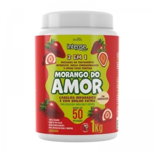 Creme de Tratamento Intensivo Griffus Morango do Amor 1kg