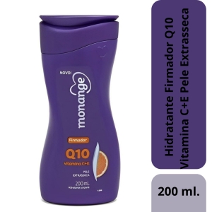 Hidratante Firmador Q10 Vitamina C+E Pele Extrasseca 200ml