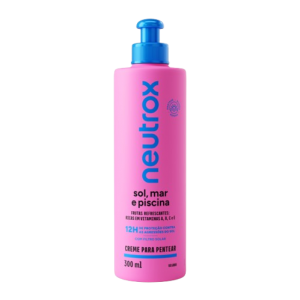 Creme para Pentear Neutrox 300ml – Sol, Mar e Piscina com Proteção e Hidratação
