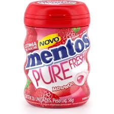 Mentos Pure Fresh Morango – Hálito Refrescante com Toque de Doçura