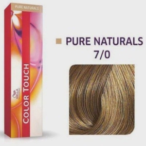 Tonalizante Color Touch Pure Naturals 7/0 Louro Médio Wella