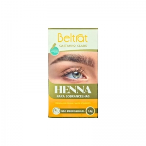Henna Beltrat Intensidade Castanho Claro 1,5 g – Definição Natural e Duradoura para Sobrancelhas