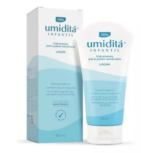Loção Hidratante Libbs Umiditá Infantil Pele Sensível 120ml
