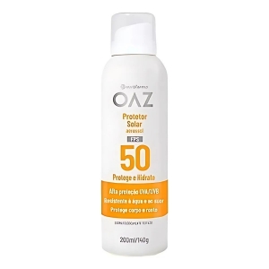 Protetor Solar Uva Uvb Eurofarma Oaz Fps 50 Aerossol 200ml