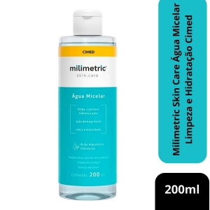 Milimetric Skin Care Água Micelar Limpeza e Hidratação Cimed