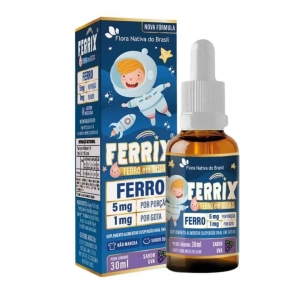 Ferrix Kids 30ml Sabor Uva – Suplemento Infantil de Ferro